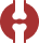 Icon representing sports injury with a stylized sun and figure